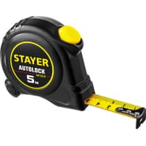 STAYER АutoLock 5м / 19мм рулетка с автостопом 2-34126-05-19_z02
