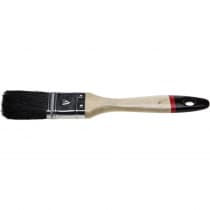 Кисть плоская STAYER 20 мм, 3/4", щетина натуральная чёрная, деревянная ручка UNIVERSAL-EURO 01022-020