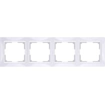Рамка на 4 поста Werkel Snabb basic WL03-Frame-04 белый W0042001