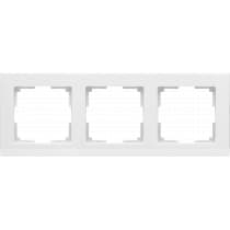 Рамка на 3 поста Werkel Stark WL04-Frame-03-white белый W0031801