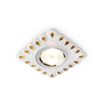 Точечный светильник Дизайн С Узором И Орнаментом Гипс D5550 W/YL Ambrella