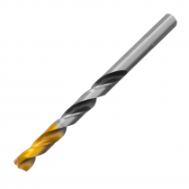 Сверло спиральное по металлу 8 x 117мм, Р6М5, Golden Tip, многогранная заточка Denzel 718282