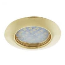 Встраиваемый светильник Ecola Light MR16 DL92 GU5.3 золото FG1612EFY