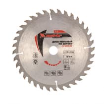 Пильный диск по дереву, 190 х 20 мм, 36 зубьев, кольцо 16/20 Matrix Professional 73279