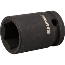 Торцовая головка ударная KRAFTOOL 1/2", 17 мм, Cr-Mo сталь, фосфатированная 27940-17_z01