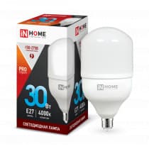 Лампа светодиодная LED-HP-PRO 30Вт 230В Е27 4000К 2700Лм IN HOME 4690612031071