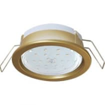 Встраиваемый светильник Ecola GX53 PD золото FG53PDECC