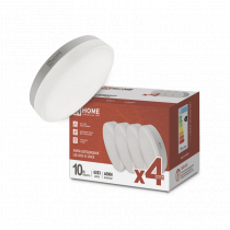 Лампа светодиодная IN HOME LED-GX53-VC 4PACK 10Вт 230В 4000К 950Лм (4шт./упак.) 4690612052946