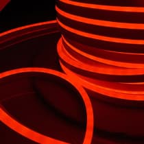 Гибкий неон 9.6W 120Led 2835 IP67 односторонний красный, 100 м Elektrostandard LS001 220V