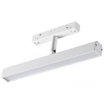 Трековый светильник для низковольного шинопровода IP20 LED 4000K 12W 48V FLUM 358611 SHINO NT21 000 белый   NOVOTECH FLUM 358611