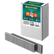 KRAFTOOL 25 мм скобы для степлера узкие тип 55, 5000 шт 31789-25