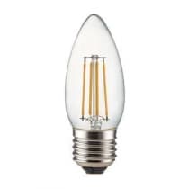 Лампа светодиодная Ecola Candle LED Premium Filament 6W E27 4000K N7QV60ELC