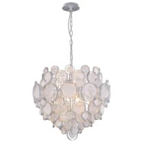 Подвесной светильник Crystal Lux Deseo SP6 D460 Silver