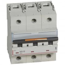 Legrand DX3 Автоматический выключатель 3P MA 16A 25кА 409882