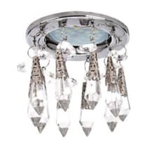 Встраиваемый светильник Ecola MR16 CR1004 GU5.3 Glass хром/прозрачный FM16RVECB