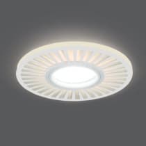 Встраиваемый светильник Gauss Backlight BL137 белый GU5.3 3W Led 3000K