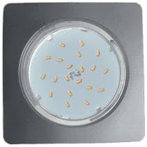 Ecola GX53 5357 Встраиваемый Легкий квадратный Серебро (светильник) 107x25 FS5357ECD