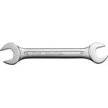 Гаечный ключ рожковый KRAFTOOL 24х27 мм, Cr-V сталь, хромированный 27033-24-27