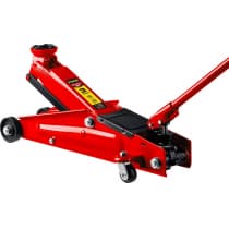 STAYER R-33 3т 135-410мм подкатной домкрат с увеличенным подъемом и поворотной ручкой, RED FORCE 43151-3