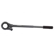 Трещотка для клуппов STAYER 1/4"-1 1/4", ручка 620 мм, двухкомпонентная ручка 28265-1/4-5/4