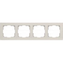 Рамка на 4 поста Werkel Stark WL04-Frame-04-ivory слоновая кость 4690389046537