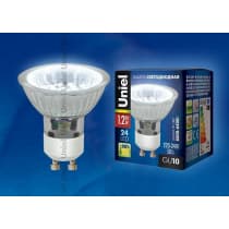 Лампа светодиодная Uniel LED JCDR SMD 1,2W DW GU10 04008