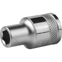 Торцовая головка KRAFTOOL 1/2", 8 мм, Cr-V сталь, хромированная 27805-08_z01