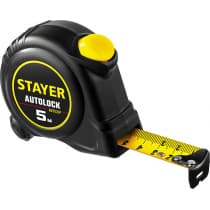 STAYER АutoLock 5м / 25мм рулетка с автостопом 2-34126-05-25_z02
