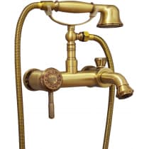 Комплект одноручковый BRONZE DE LUXE WINDSOR для ванной с изливом (10419)