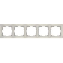 Рамка на 5 постов Werkel Snabb basic WL03-Frame-05 слоновая кость 4690389098789