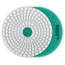 ЗУБР 100мм №2000 алмазный гибкий шлифовальный круг (Черепашка) для мокрого шлифования 29866-2000