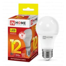 Лампа светодиодная LED-A60-VC 12Вт 230В Е27 3000К 1080Лм IN HOME 4690612020235