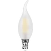 Лампа светодиодная филамент FERON LB-714, C35T (свеча на ветру), 11W 230V E14 2700К 38009