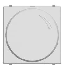 Светорегулятор поворотный 60-400W универсальный, 2 мод ABB NIE Zenit Белый