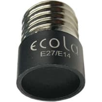 Переходник Ecola base  с цоколя E27 на E14 Черный A7T14BEAY