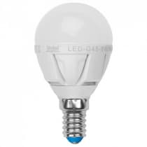 Лампа светодиодная Uniel LED G45 6W NW E14 FR DIM 08694