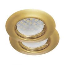Встраиваемый светильник Ecola Light MR16 DL92 GU5.3 2 pack перламутровое золото FN1622EFY