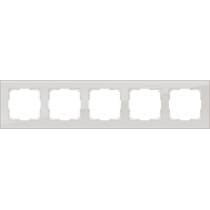 Рамка на 5 постов Werkel Favorit WL01-Frame-05 дымчатый 4690389061349