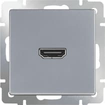 Розетка HDMI Werkel WL06-60-11 серебряный 4690389097461