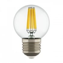 Лампа светодиодная Lightstar LED G50 Filament 6W E27 4200K 933824