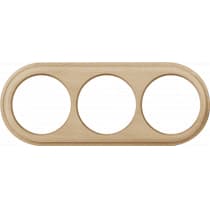Рамка на 3 поста Werkel Legend WL15-frame-03 светлый бук 4690389100963