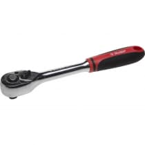 Трещотка для торцовых головок ЗУБР 1/4", 72 зубца, Cr-V сталь 27736-1/4