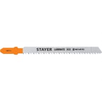 Полотна Stayer, t101br, для эл/лобзика, hcs, по дереву, фанере, ламинату, обратн. рез, t-хвост., шаг 2,5мм, 75мм, 2шт 15991-2.5_z02