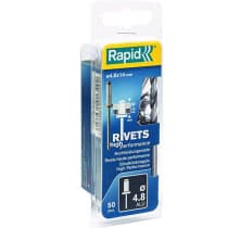 Заклепки из алюминия RAPID 4.8 x 14 мм, 50 шт., 5000389