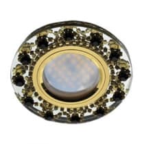 Встраиваемый светильник Ecola MR16 DL1660 GU5.3 Glass золото/прозрачный/янтарный FA16RNECB