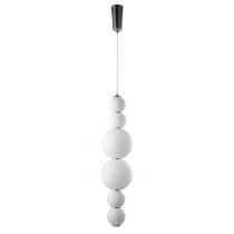 Подвесной светодиодный светильник Crystal Lux Desi SP6 Chrome/White