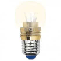 Лампа светодиодная Uniel LED G45P 5W WW E27 CL 10063