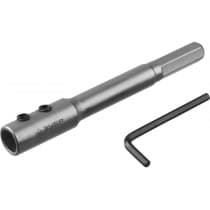 Удлинитель для сверл Левиса ЗУБР 140 мм, HEX 12.5 мм 2953-12-140