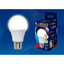 Лампа светодиодная Uniel LED-A60 10W/WW/E27/FR 3000K UL-00001524