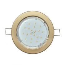 Встраиваемый светильник Ecola GX53 DGX5315 золото FG53EFECD